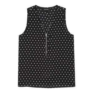 The Kooples Polka Dot Silk Blouse Size Small